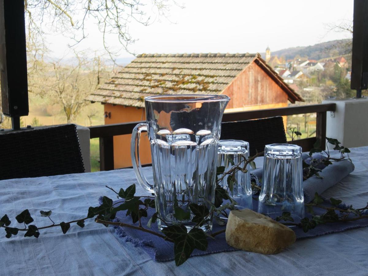 Appartamento Alpaka-Ferien Wiechs am Randen Esterno foto